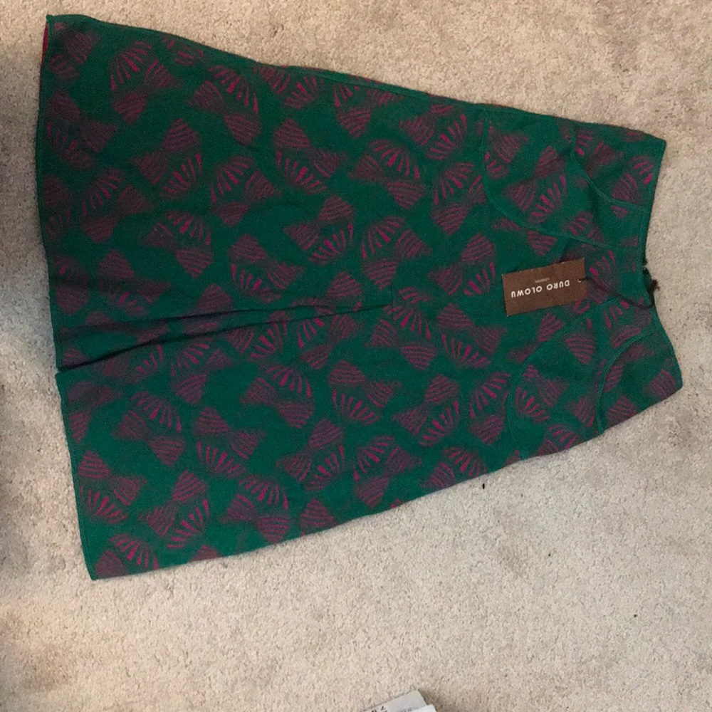 Duel olowu print skirt made in London